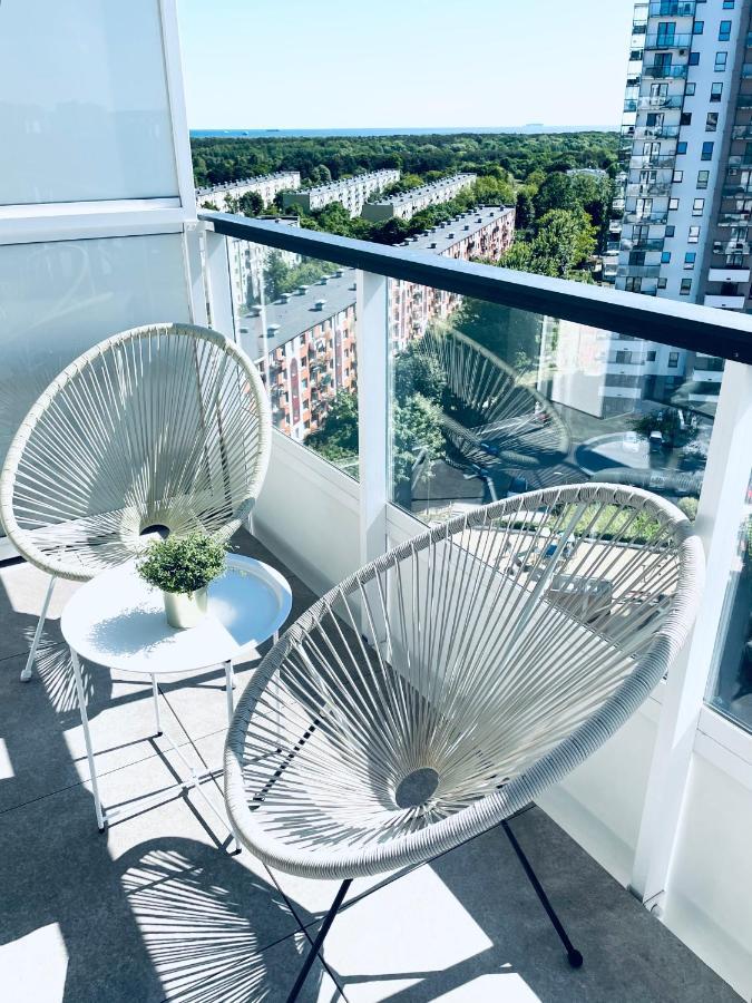 Apartament Z Widokiem Na Morze Gdańsk Eksteriør billede